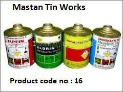 Integrated Top Round Tin Container By MASTAN TIN WORKS