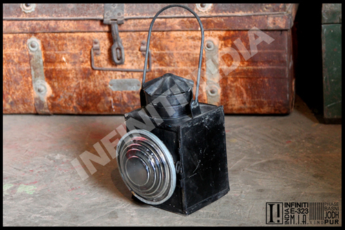 Antique Railway Lamp - Stainless Steel, Various Sizes and Colors | Machine Made Artwork, Designed for Outdoor Use