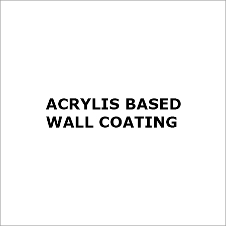 Acrylic Based Wall Coating