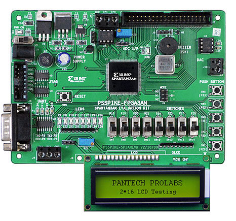 SPARTAN3AN FPGA Evaluations Board