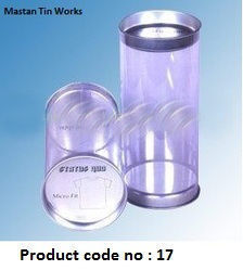 Transparent Round Container