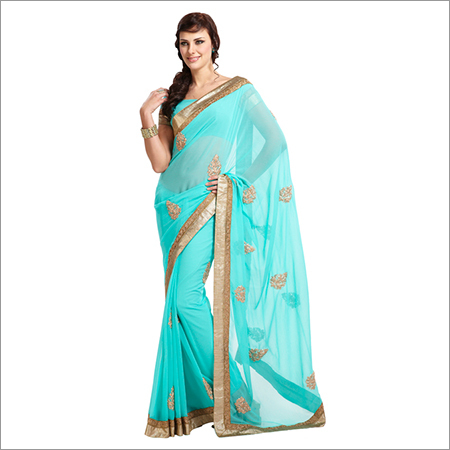 Faux Chiffon Sarees