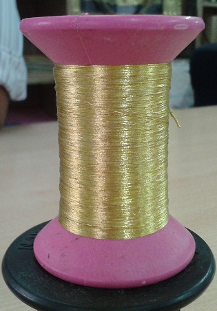Imitation Golden Jari Cotton Thread