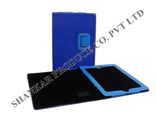 Jute Designer Leather I Pad Cover