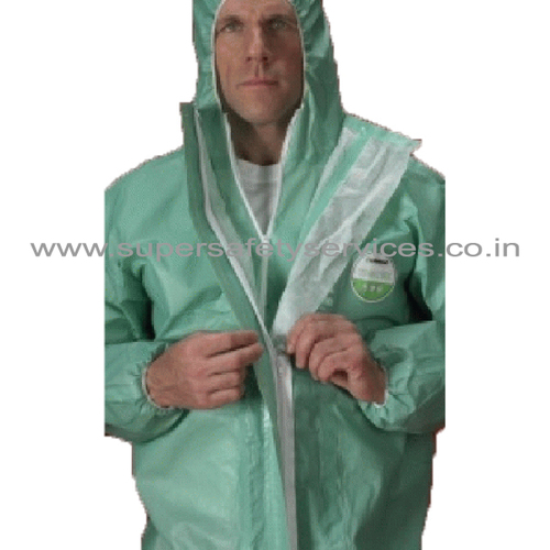 Green Chemical Resistant Suit
