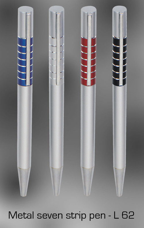 Metal Seven Strip Pen
