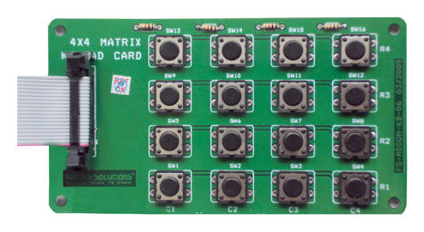 4X4 Matrix Keypad Card