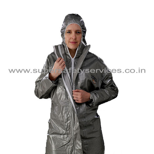 Gray Chemical Protective Coverall 