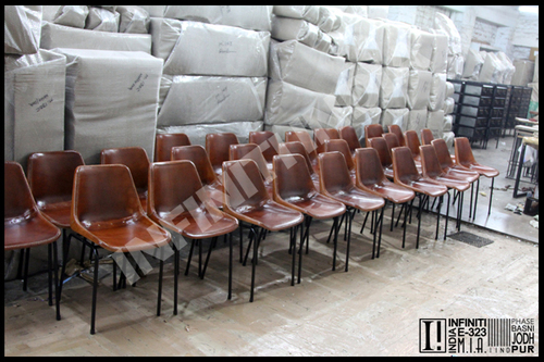 Metal Vintage Industrial Leather Chair