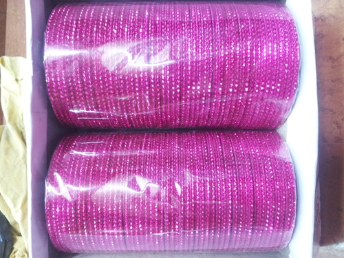 Pink Colored Bangles