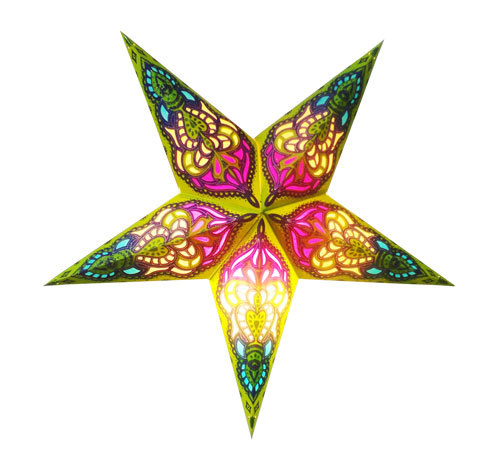 Hand Made Printed Star
