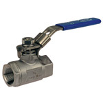 Two Piece Stainless Steel Ball Valve