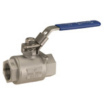 Two-Piece Stainless Steel Ball Valve a Full Port
