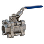 Three-Piece Stainless Steel Ball Valve - Full Port