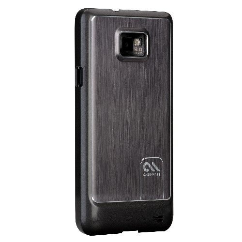 Case-Mate BA CM016416 Brushed Aluminium Case for Samsung Galaxy S2