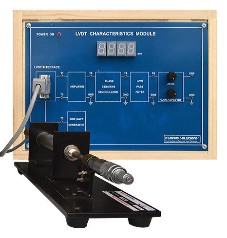 LVDT Measurement  Trainer