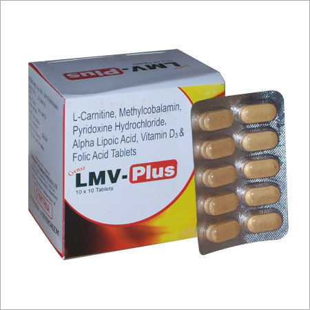 L-carnitine, Methylcobalamin, Pyridoxine Hydrochlo