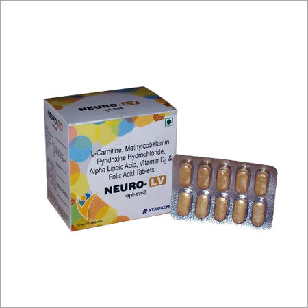 L-carnitine, Methylcobalamin, Pyridoxine Hydrochlo