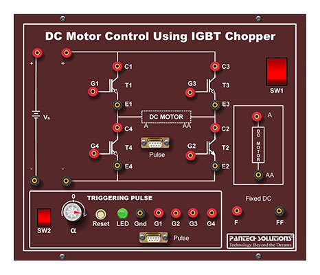 Four Quadrant Chopper for DC Motor