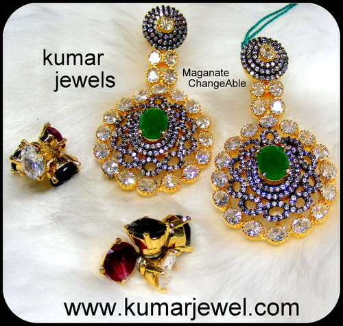 Magnetic Stud Changeable Earring. 