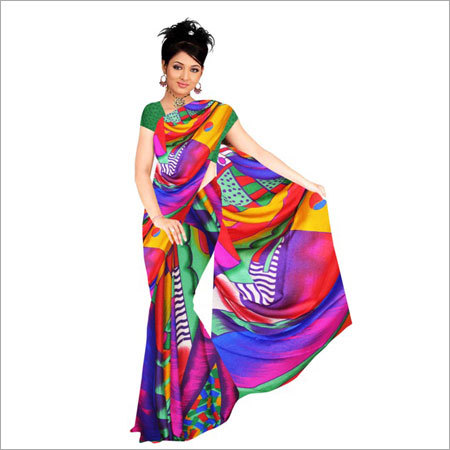 vivaa crepe saree