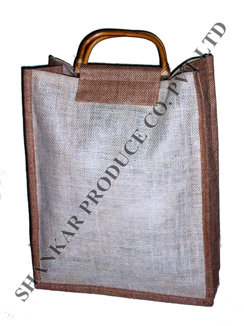 Jute Triple Bottle Bag