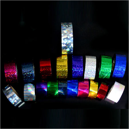 Holographic Self Hula hoop Adhesive tapes