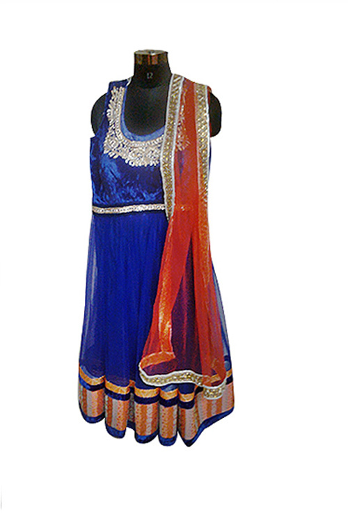 Blue Frock Suit