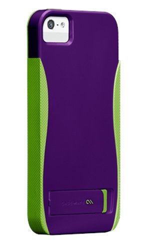 Case Mate POP w/Stand Case For iPhone 5 (Purple) - Plastic, 5x2.5x0.5 in, Slim Design, Protection, Stand