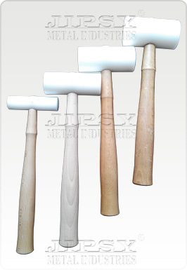 Plastic Hammer Wooden Handle 1.25â-1.50â-1.75â-2