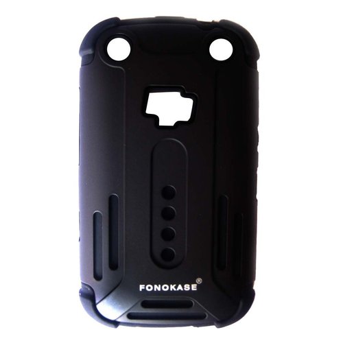 Fonokase Combo Back Case for Blackberry 9320 (Black)