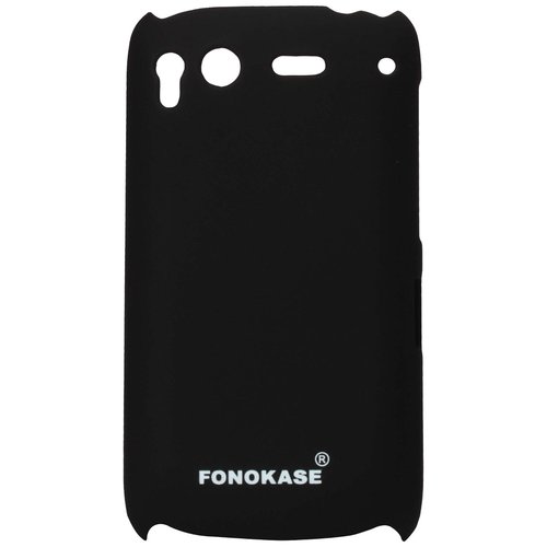 Fonokase Case for HTC Desire S (Black) - Plastic, Under 50g, Scratch Resistant, Sleek Design