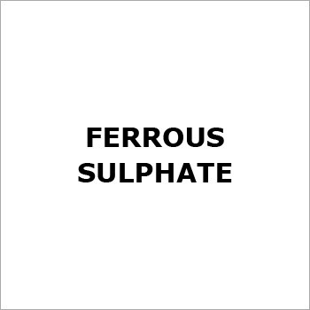 Ferrous Sulphate
