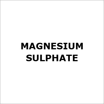 Magnesium Sulphate