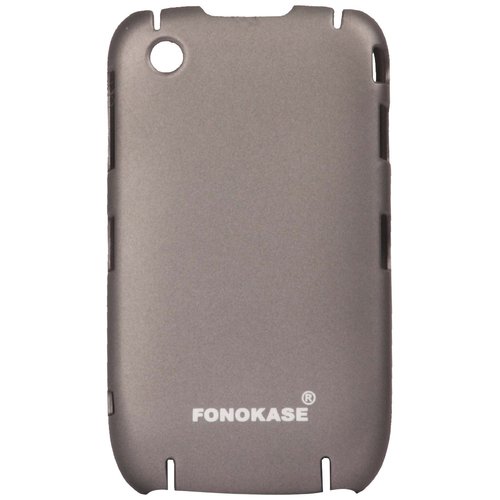 Fonokase Premium Case for Blackberry 8520/9300 (Silver) 
