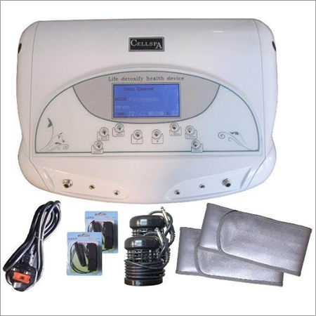 Dual Detox Spa With Single Lcd Screen And Stomach Belt