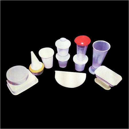 Ice Cream Cups Glasses - Plastic, Capacity Range: 50-500ml, Color: White | Durable, Lightweight, Versatile, Perfect Finish, Robust Design