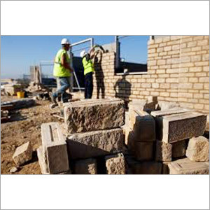Commercial Building Construction - Concrete Blocks Variable Dimensions Grey | Strong Structure Durable Material Weather Resistant Stable Base Easy Installation