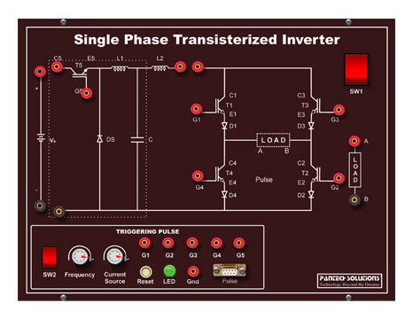 Single Phase Transistorized Inverter