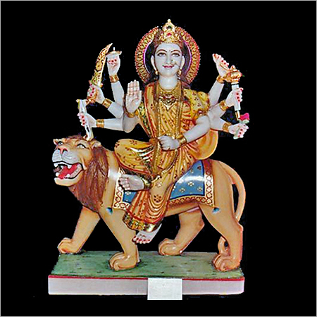 Marble Vaishno Mata Statue