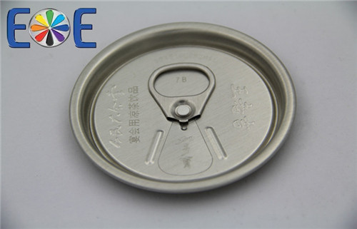 Aluminum Drinks Can Steel Lid 