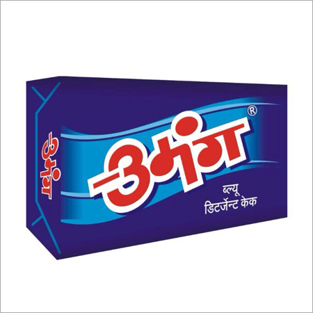 Blue Detergent Cake