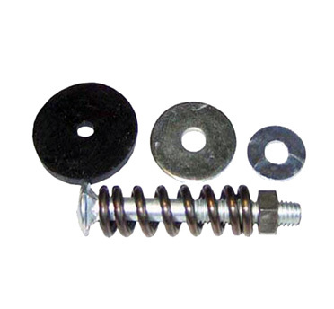 FUEL TANK BOLT KIT - Steel 10mm Zinc-Plated, Spring 25mm | Corrosion Resistant, Leak Prevention, Precise Fit