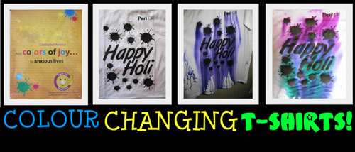Colour Changing Plain T Shirts