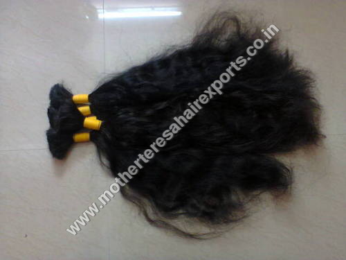 Virgin Remy Indian Human Hair - Color: Natural Brown