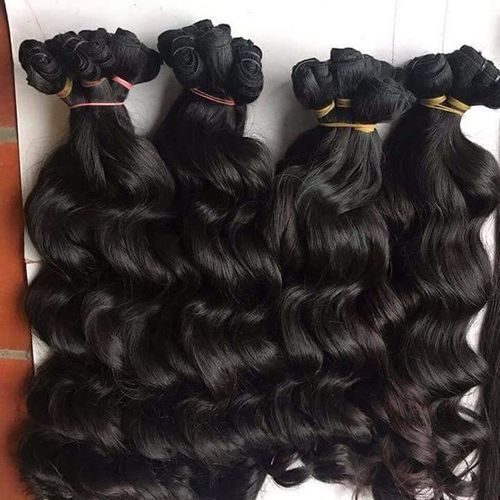 Indian Pure Human Hair - Color: Natural Brown