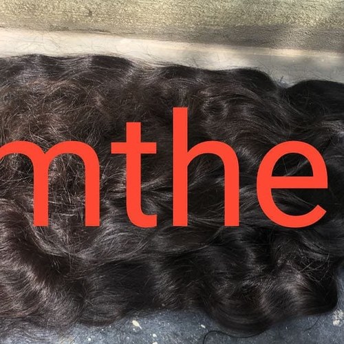 Indian Natural Hair - Length: 203.2 - 1016 Millimeter (Mm)