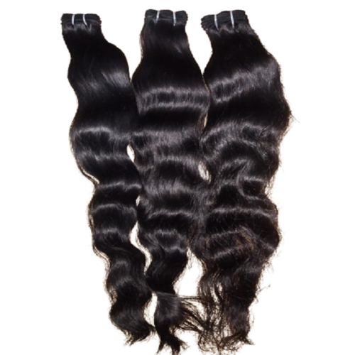 100% MACHINE WEFT INDIAN NATURAL STRAIGHT WEAVE HUMAN HAIR
