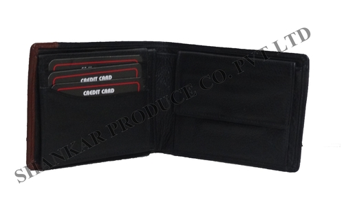 Leather Men's Standing Wallet