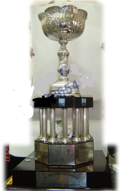 Customized Silver Trophy